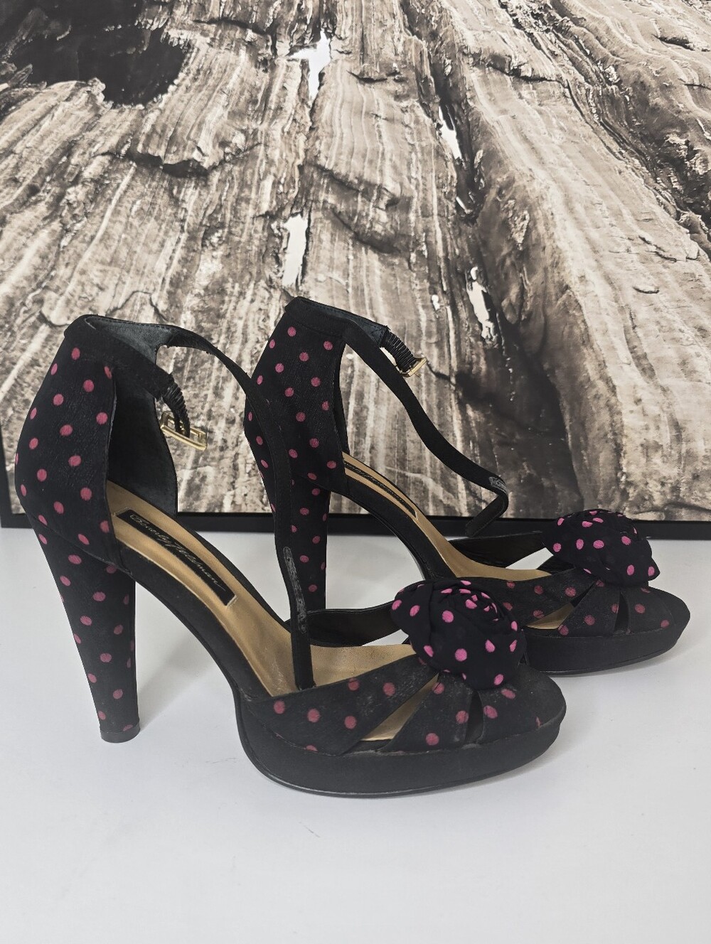 Beverly Feldman Polka Dot Heels
